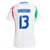 Italia Matteo Darmian #13 Bortedrakt Kvinner EM 2024 Kortermet